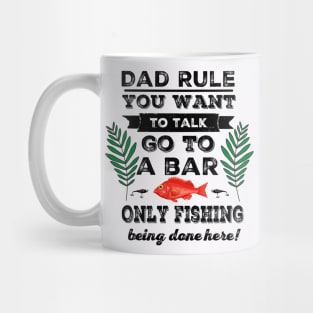 Funny Dad Fishing Quote Mug